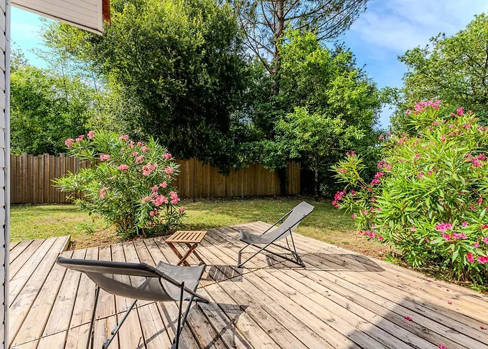 Pretty Wooden House With Terrace - Bassin D'arcachon *